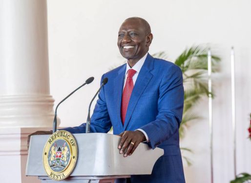 A file photo of President William Ruto.